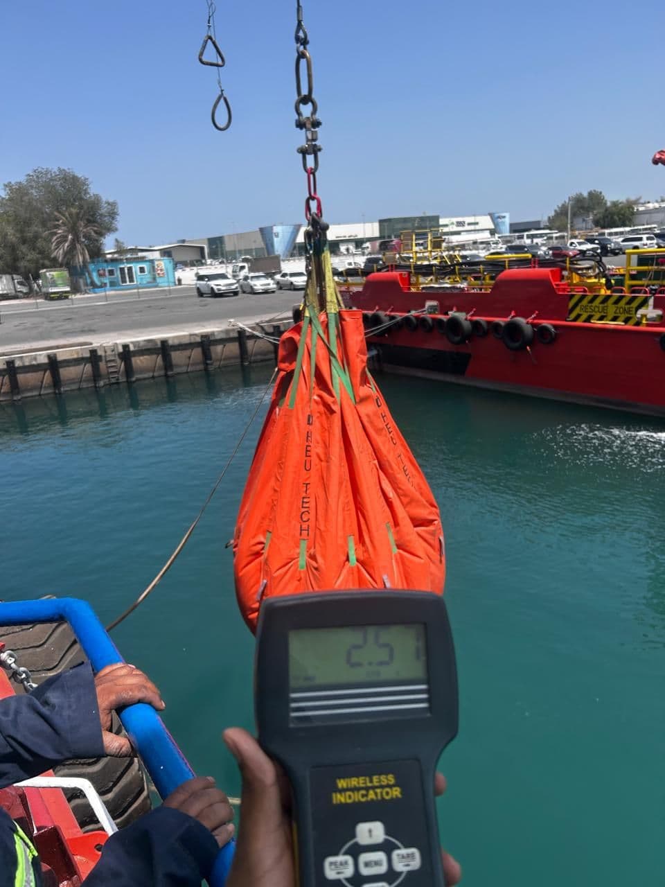 lifeboat inspection illustration dark